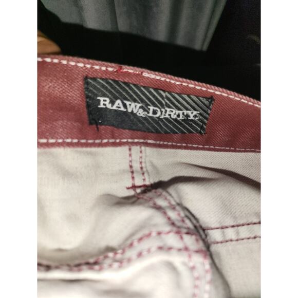 Raw and Dirty Vintage Men's Jeans Size 42 - Picture 6 of 7